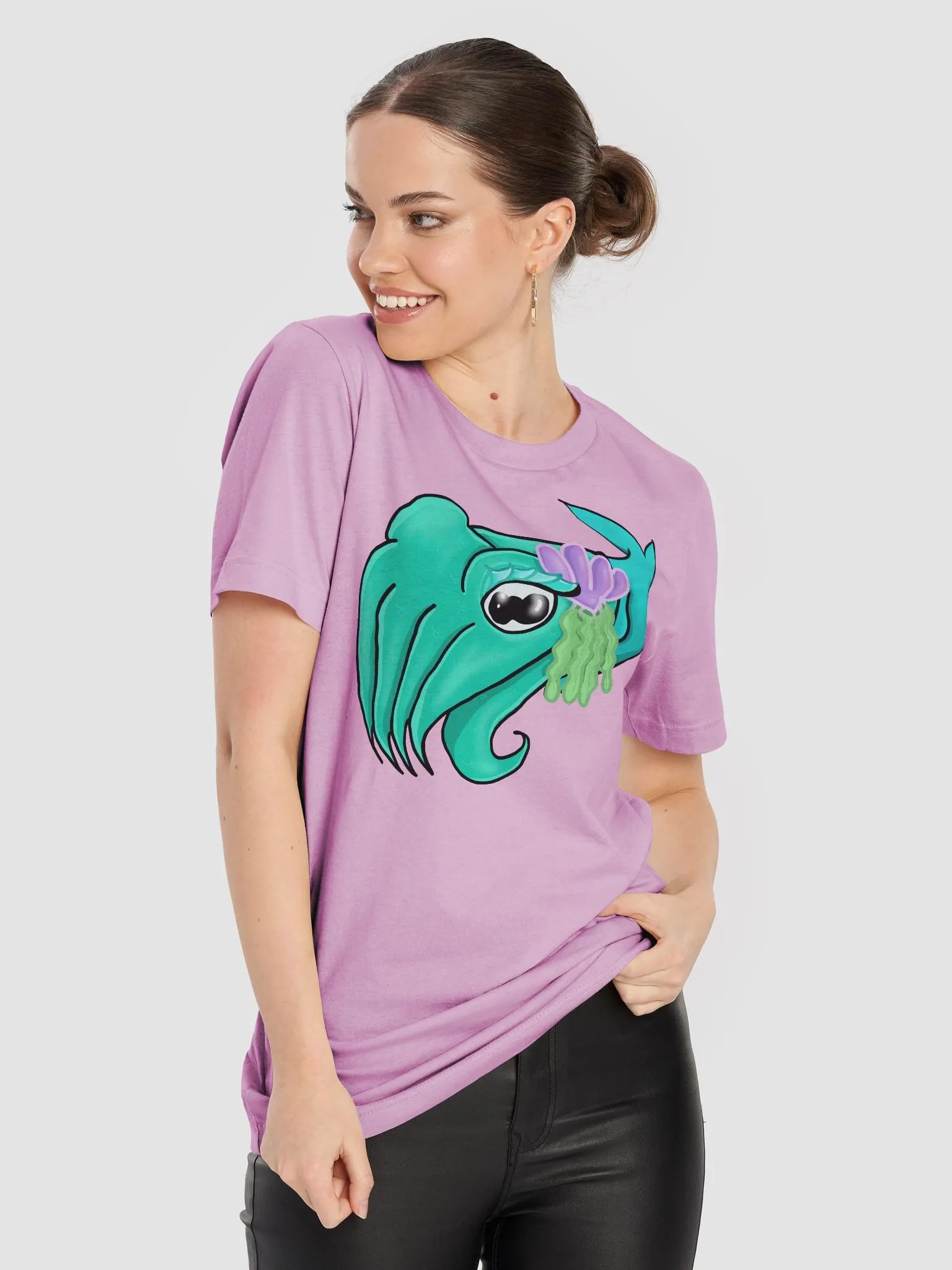 !Merfish mermaid cuttlefish - tee product image (78)