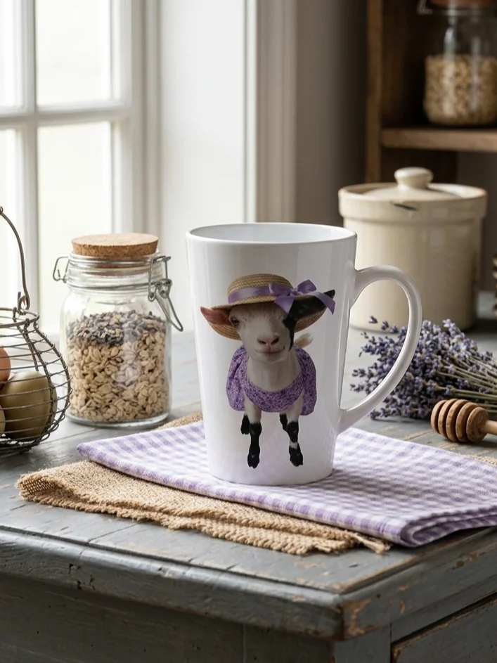 Spaztic Goat Duo Latte Mug product image (1)