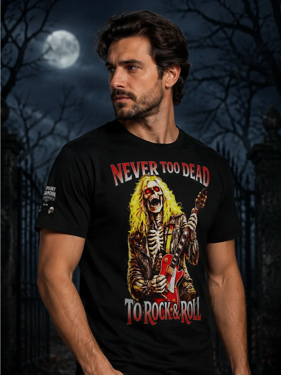 Never Too Dead to Rock & Roll - Shredder Edition – Men's Tee product image (9)