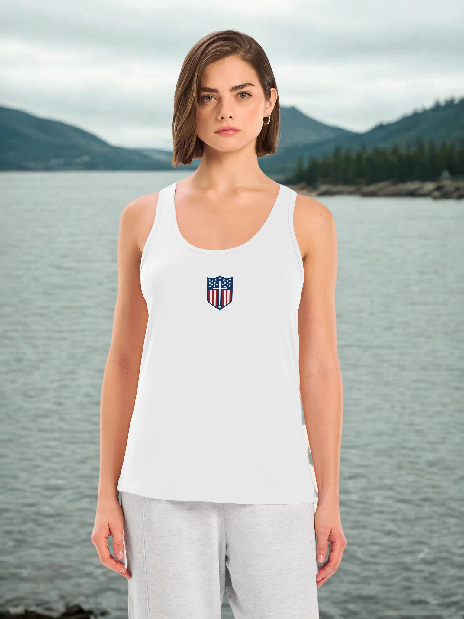 Unity Banner Racerback Tank product image (4)