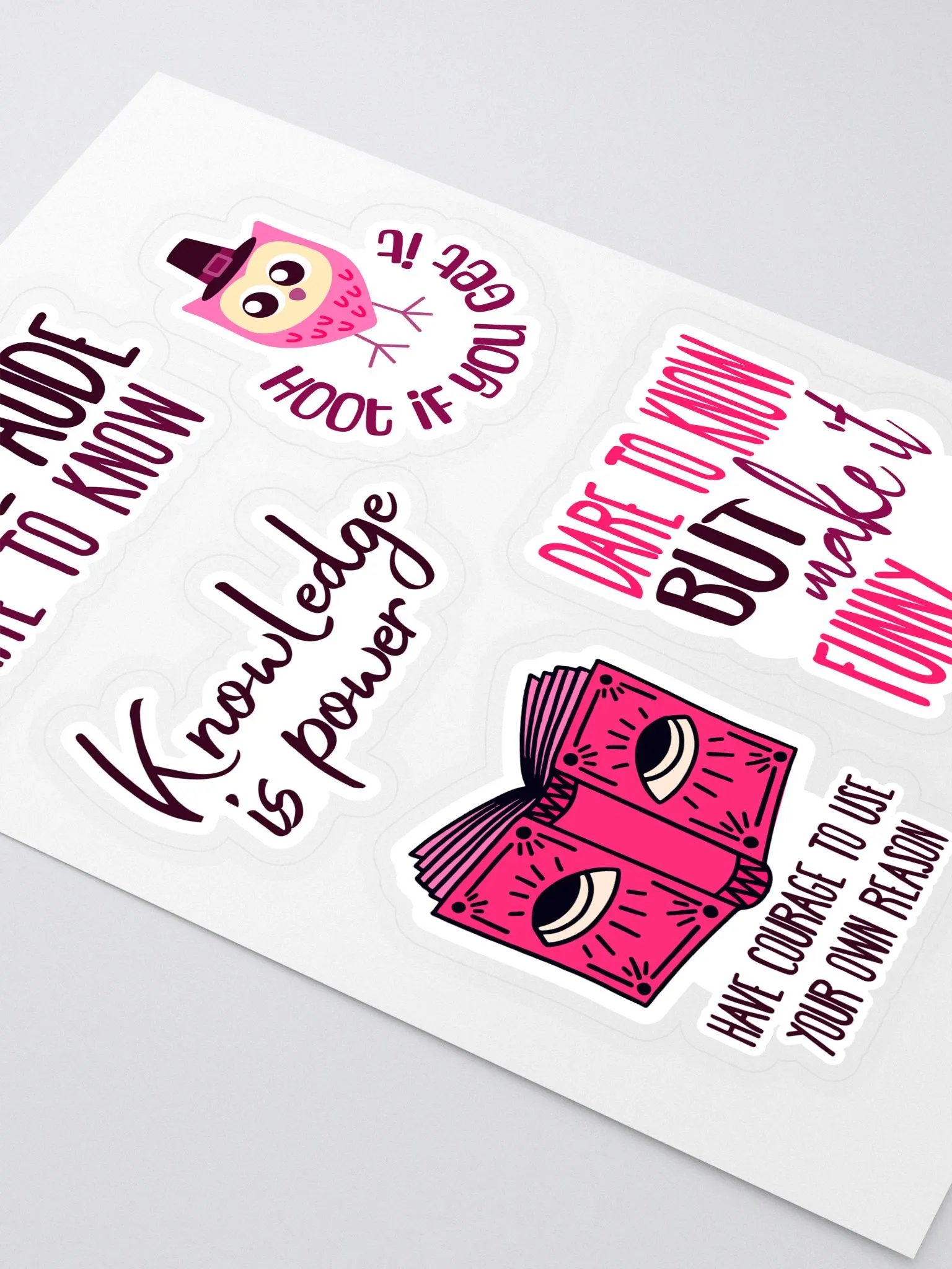 Sapere Aude Sticker product image (2)