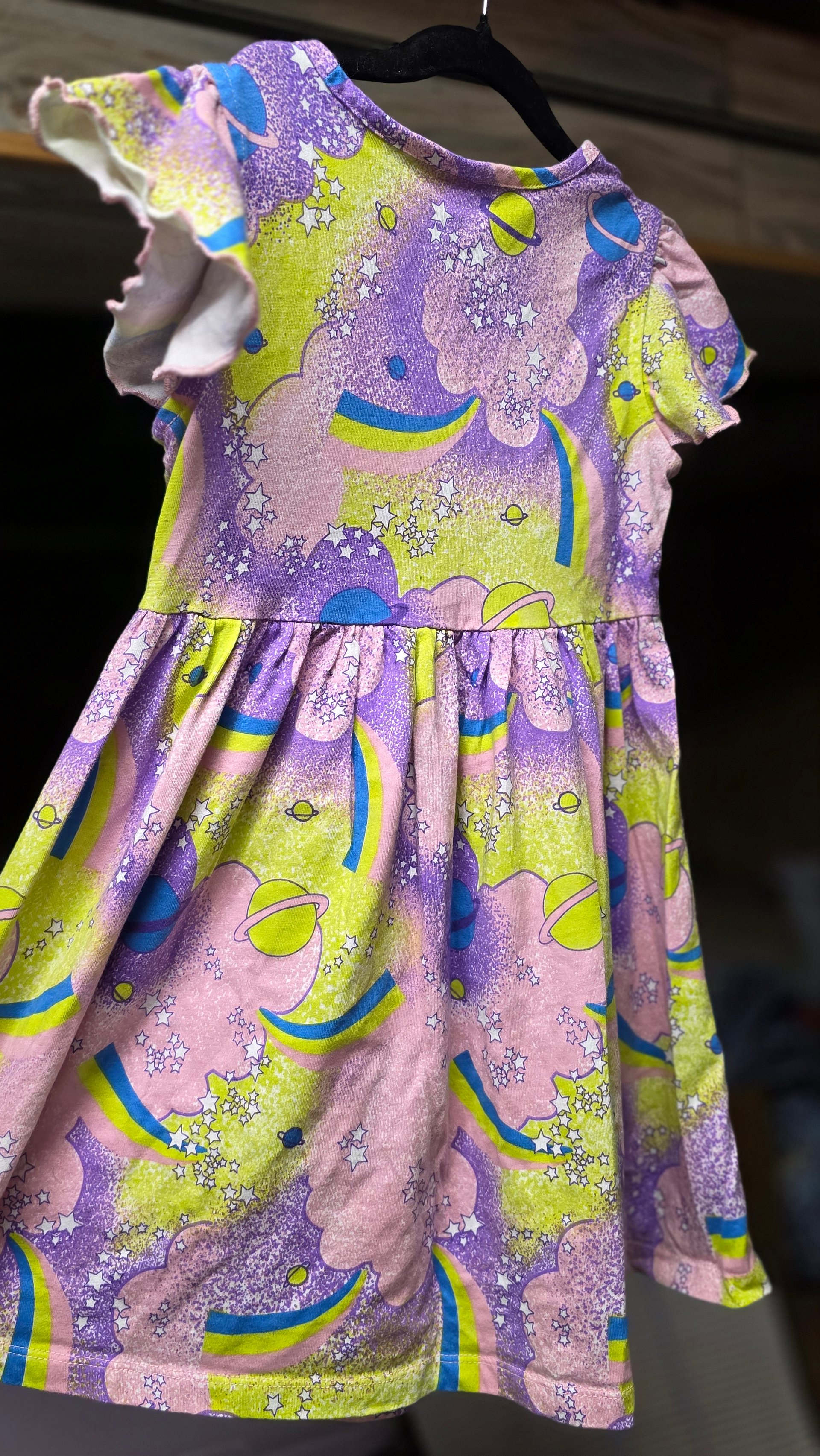 HANNA ANDERSON - Size 6/7 - GENTLY USED - Space swirl dress product image (5)