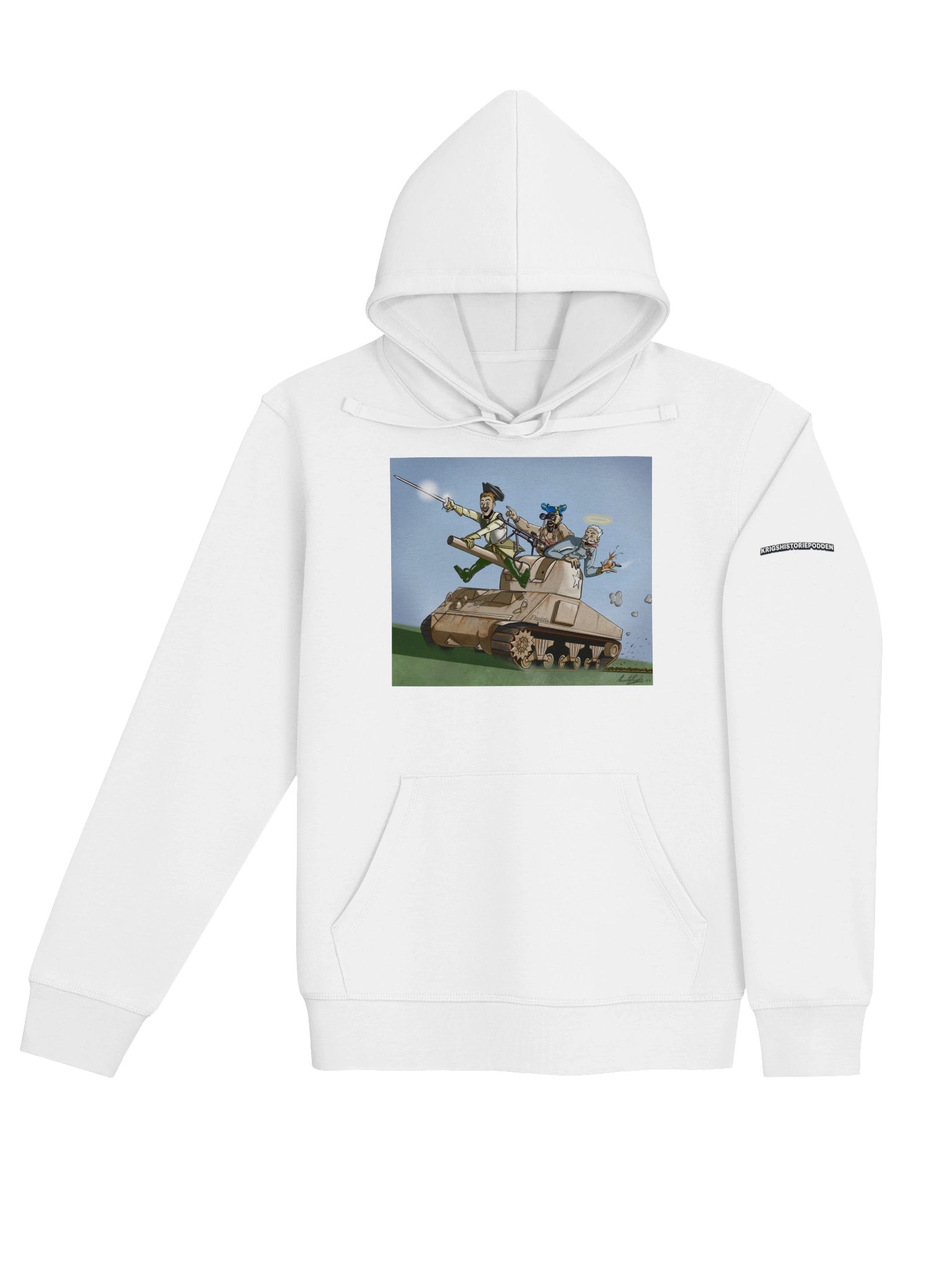 Sankt Conrads lärjungar (Organic Premium Hoodie med bakgrund) product image (6)