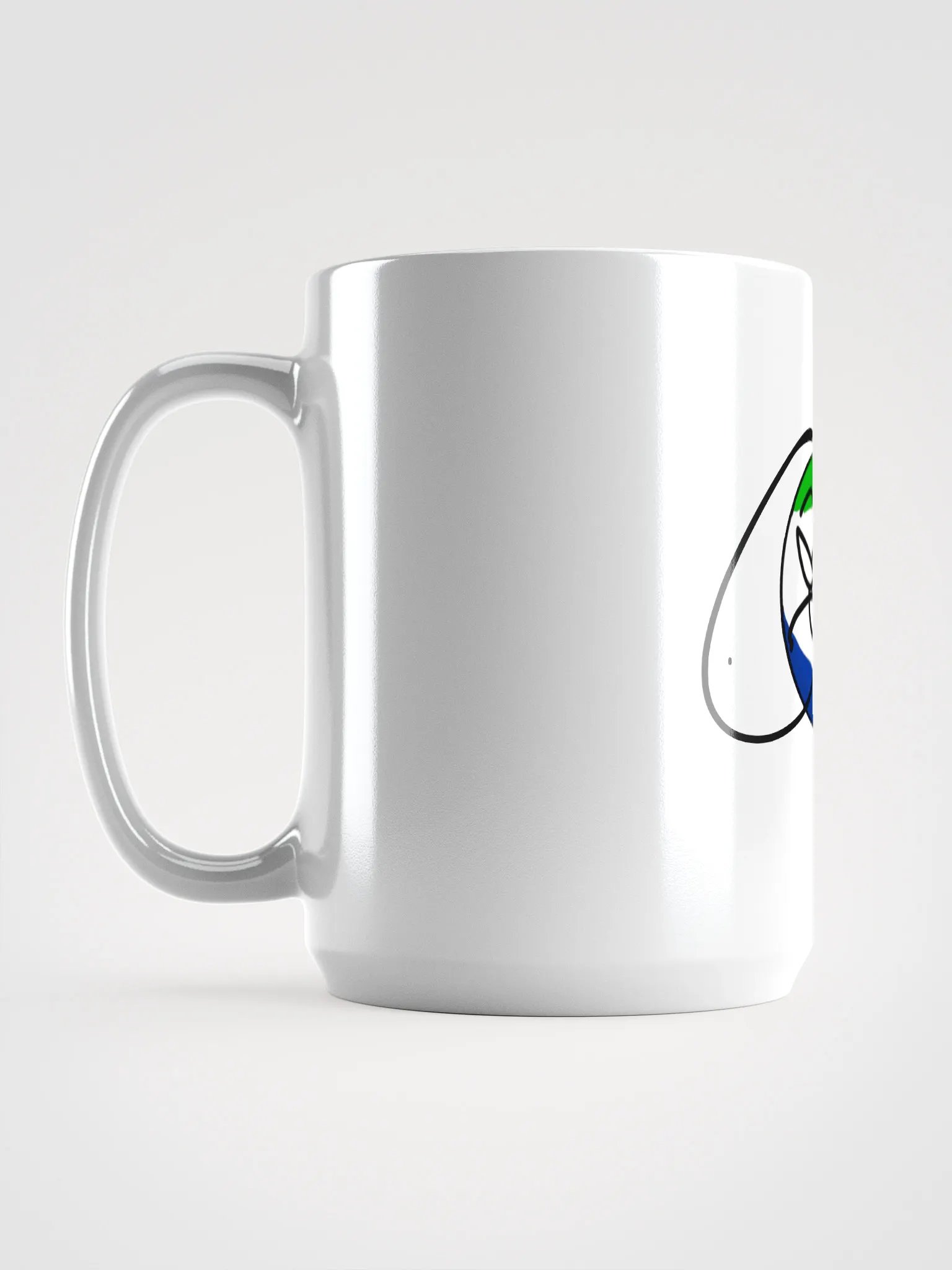 Gizzy´s White Glossy Mug product image (6)