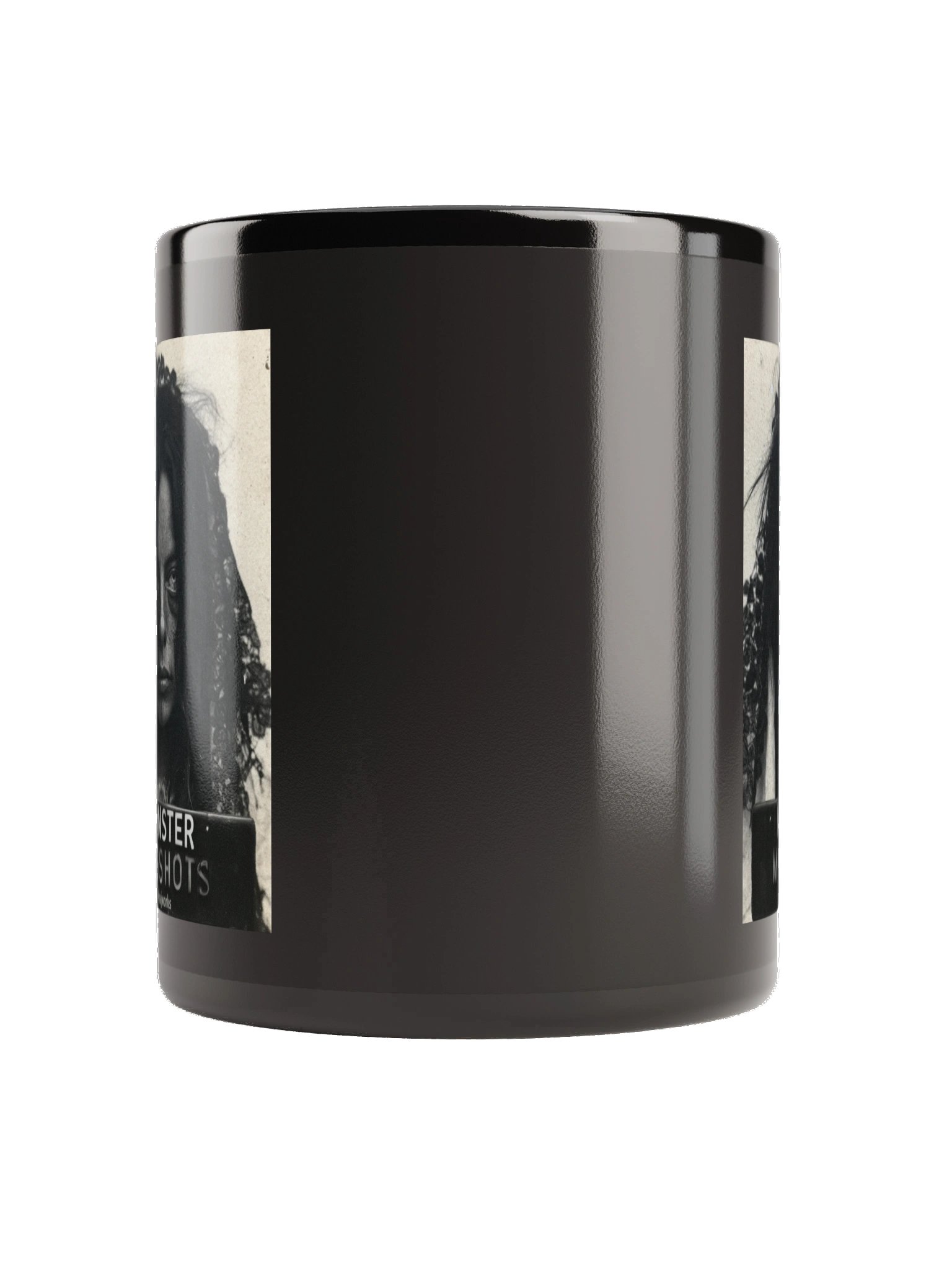 Monster Mugshots No. 007 - Black Ceramic Mug product image (2)