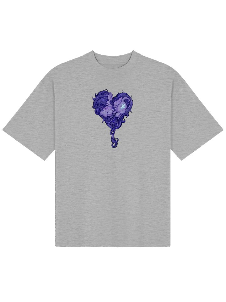 Lulamoon Heart Oversized Shirt product image (5)