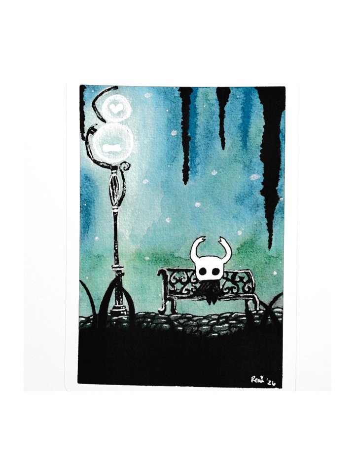 Watercolour Hollow Knight Inspired Sticker product image (3)