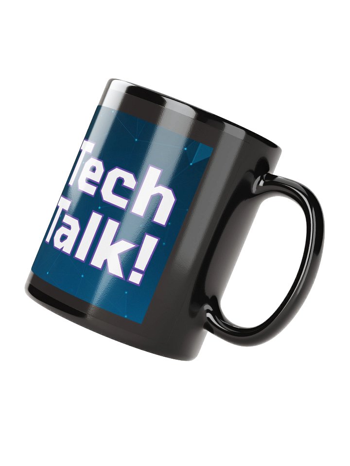 Tech Talk! Logo Mug (Black) product image (2)