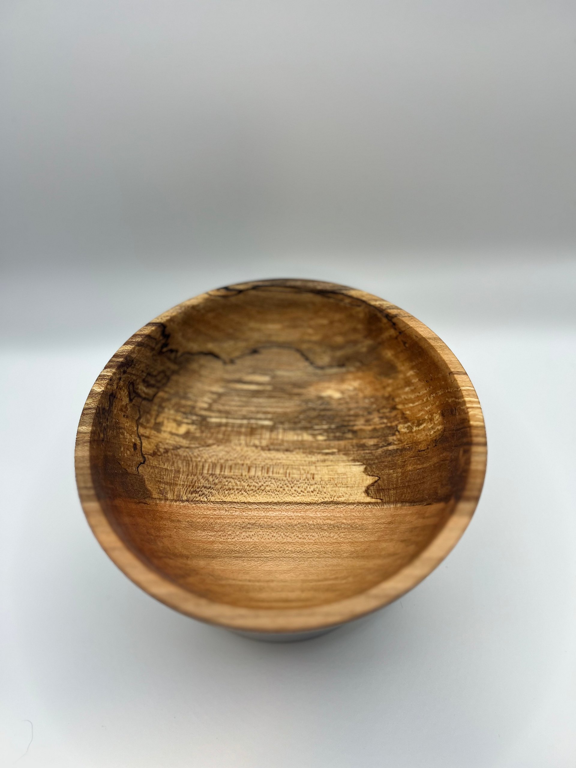 Spalted Maple Wooden Bowl 6.25” – Hand-Turned from Reclaimed Storm-Fallen Wood product image (3)