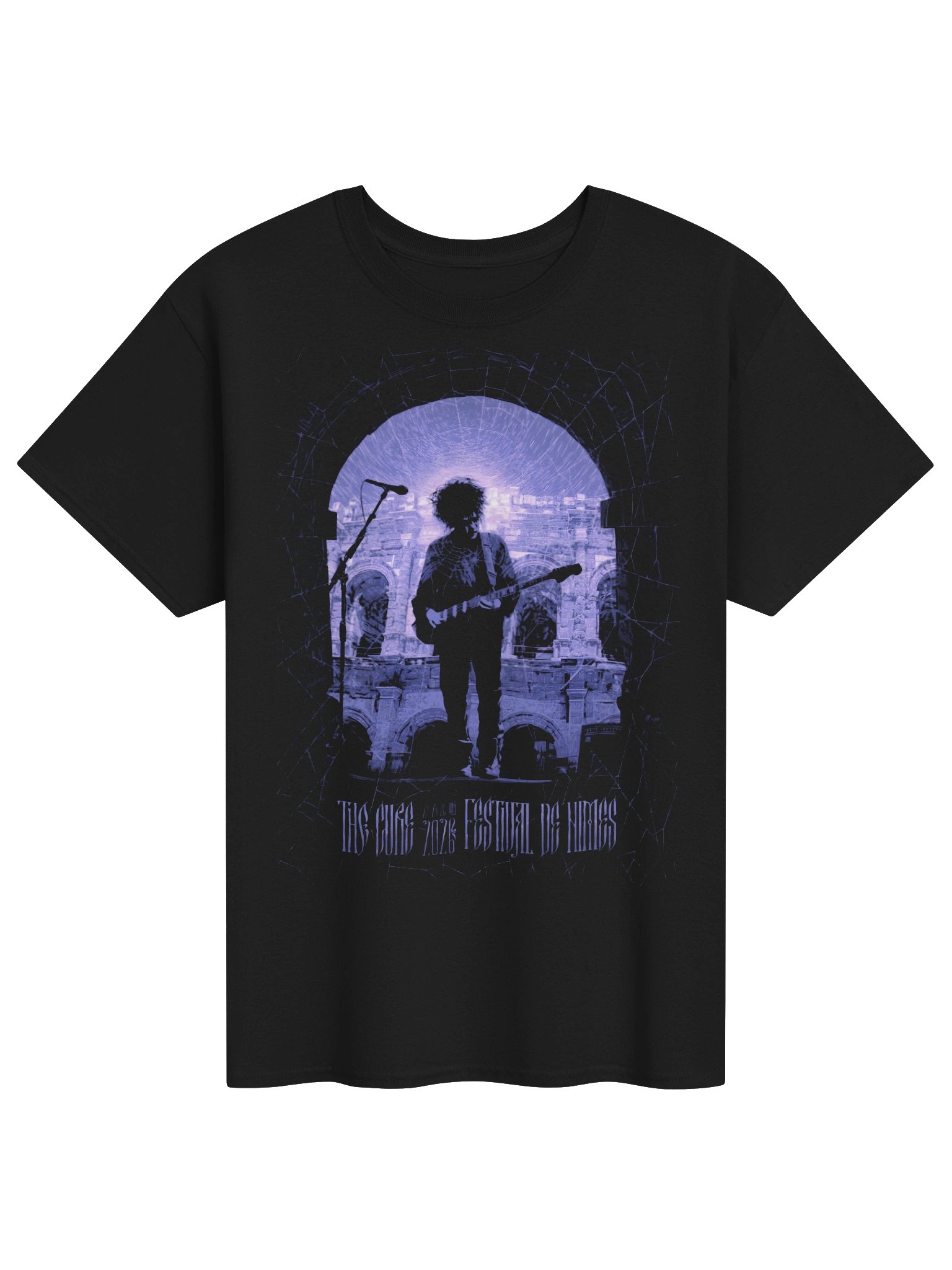 The Cure Nîmes France Festival de Nîmes 2026 T-Shirt product image (1)