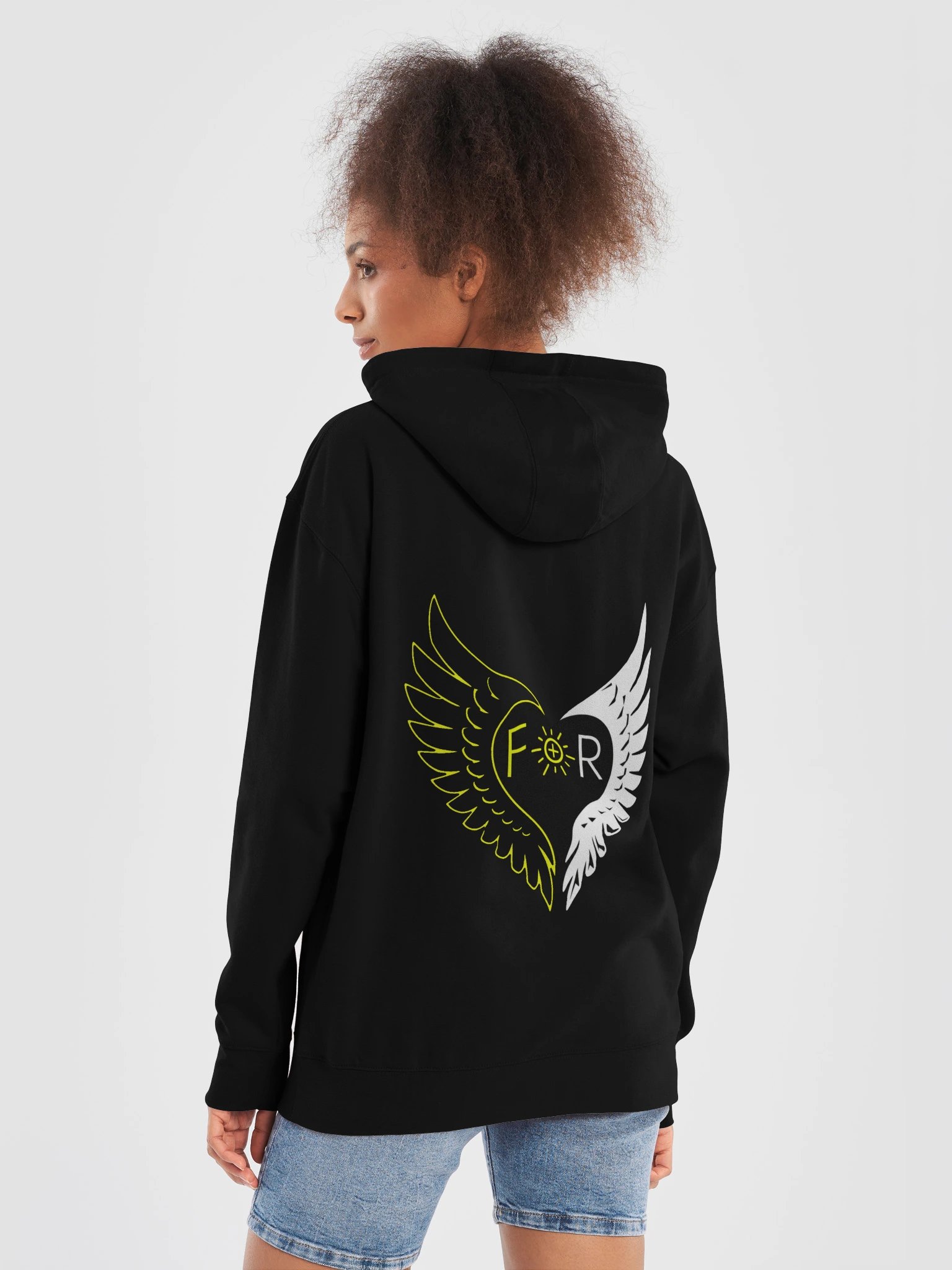 Two Wings Heart Hoodie product image (6)