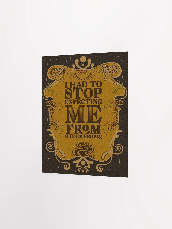 Matte Poster - I Had to Stop product image (1)