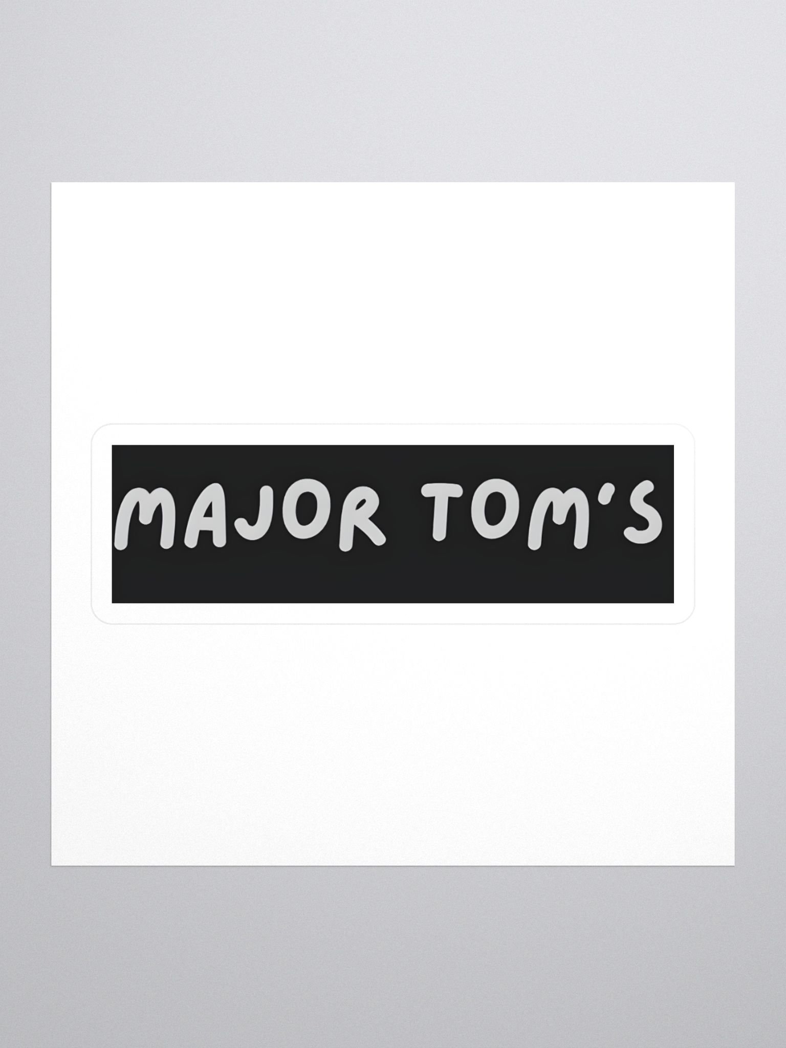 Major Tom's Sticker product image (1)