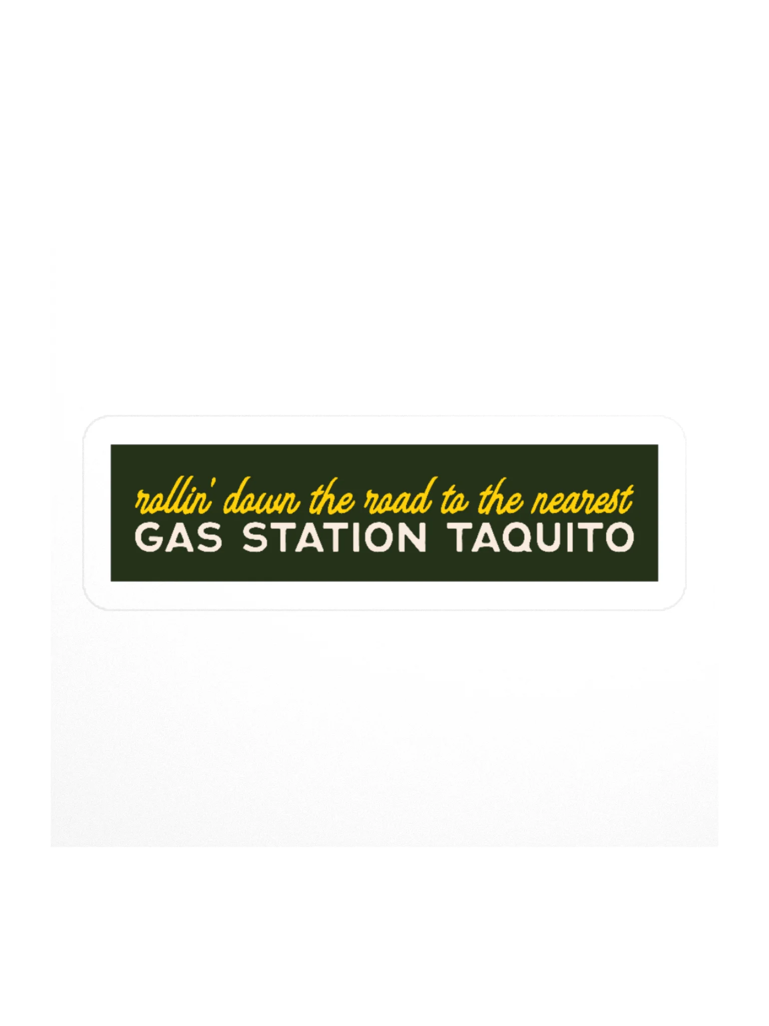 Gas Station Taquito Sticker product image (4)