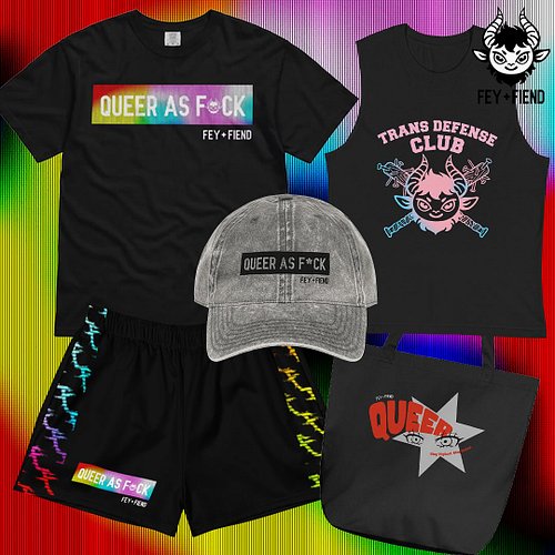 Our Pride 2025 apparel collection just dropped!!! 🏳️‍🌈🏳️‍⚧️✨ Made by queers and benefiting queers! We are donating 10% of all...
