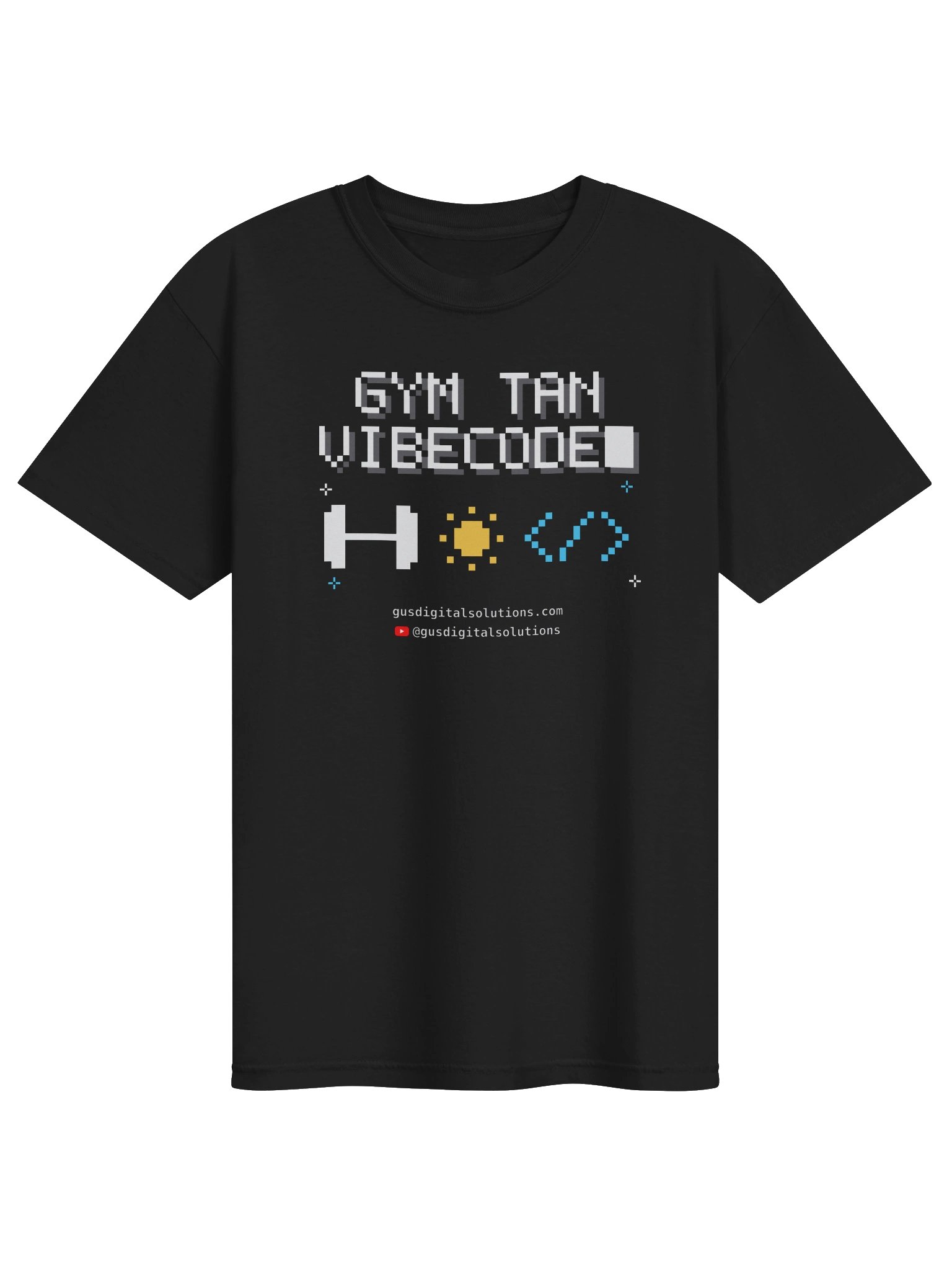 Gym Tan Vibecode T-Shirt: Funny Programmer Gym Shirt product image (1)