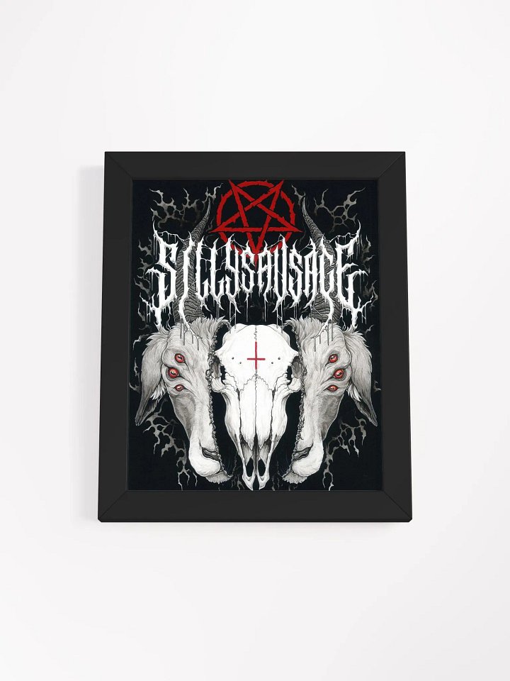 Sillysau5age Framed Poster product image (1)