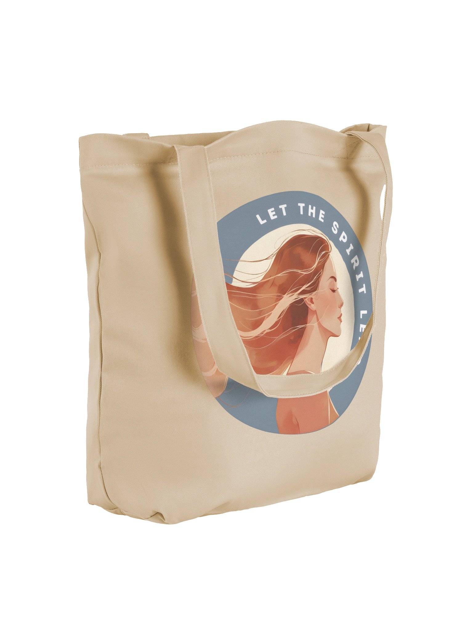 Let the Spirit Lead Tote Bag (Windswept) product image (4)