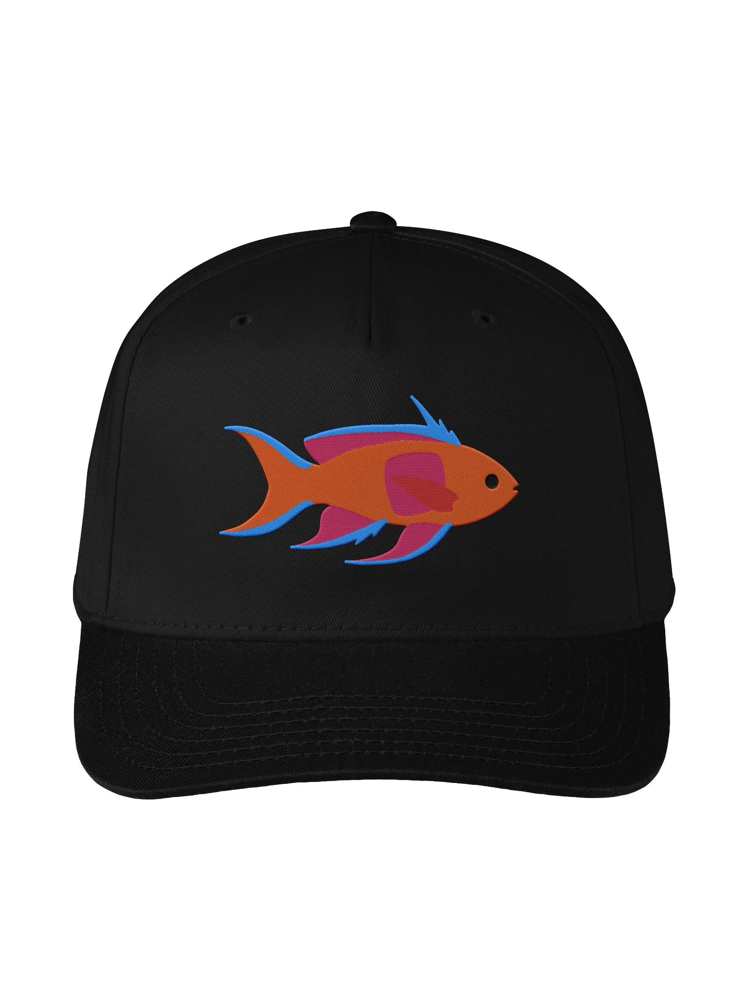 Square Spot Anthias Mid-Profile Baseball Cap (Embroidered) for Reef and Marine Aquarium Lovers product image (1)