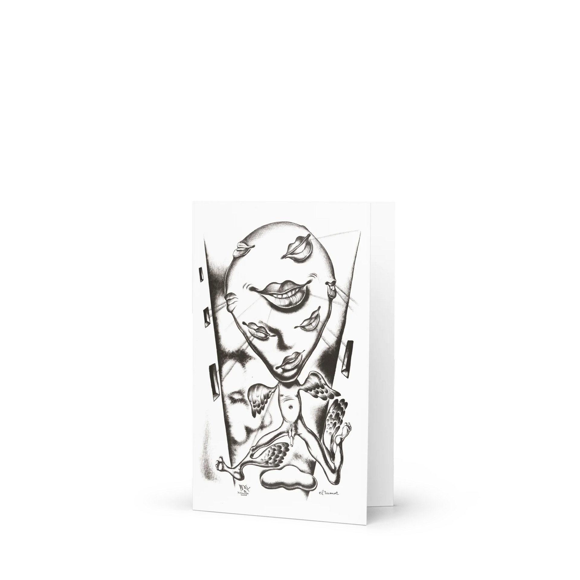 The Rumor Blank Greeting Card product image (2)