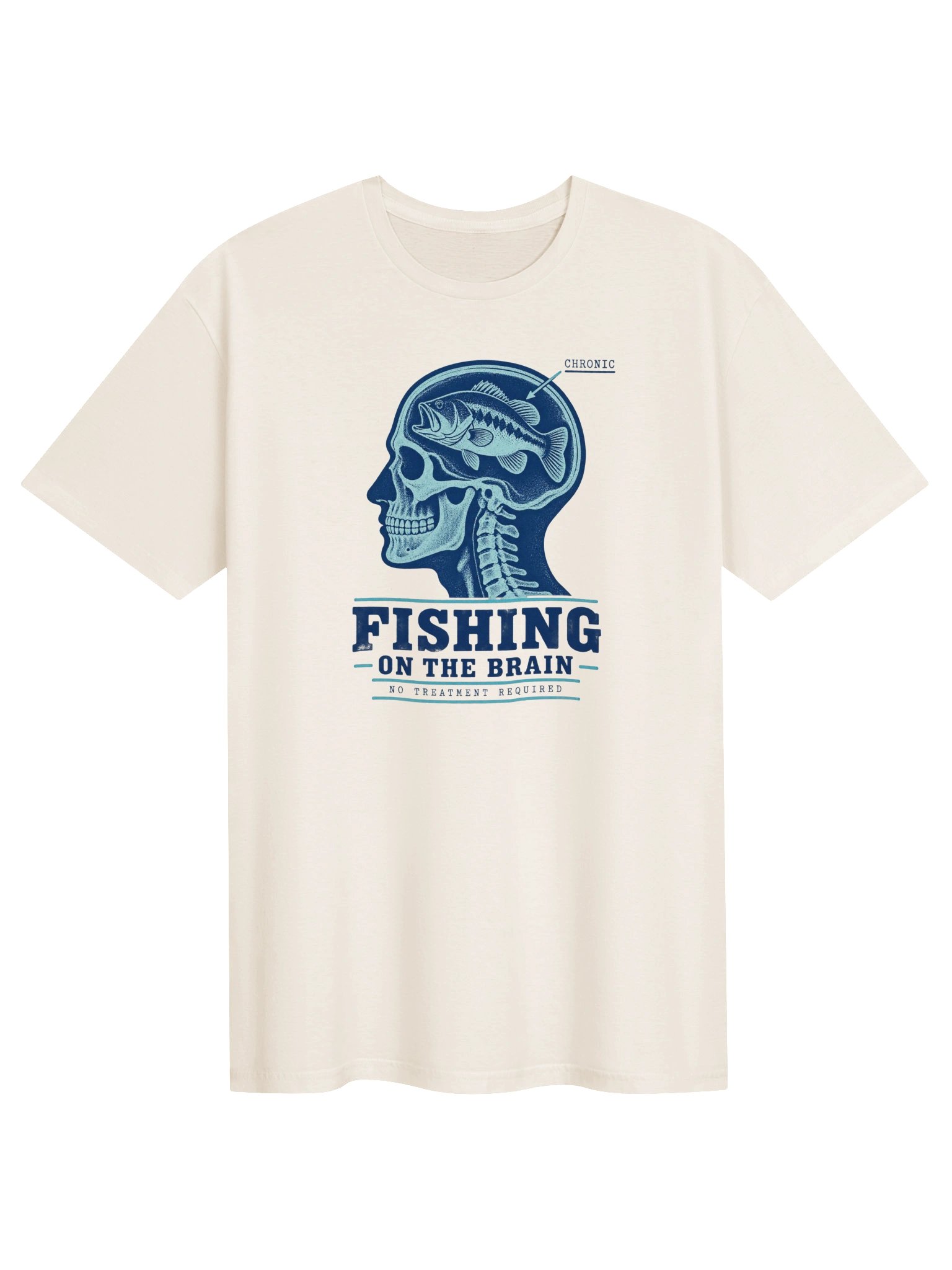 Fishing on the Brain T-Shirt product image (1)