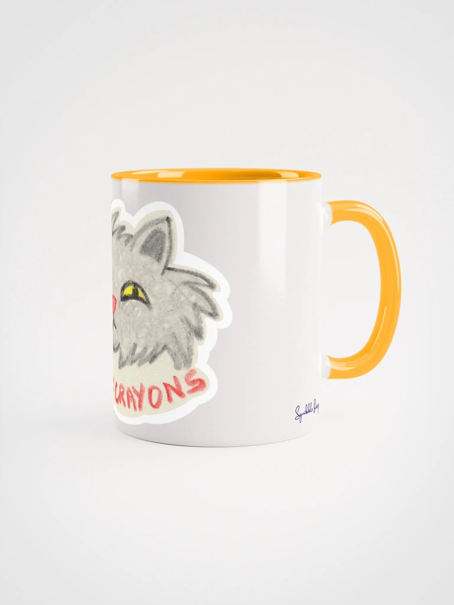 I Sniff Crayons Small Mug product image (1)