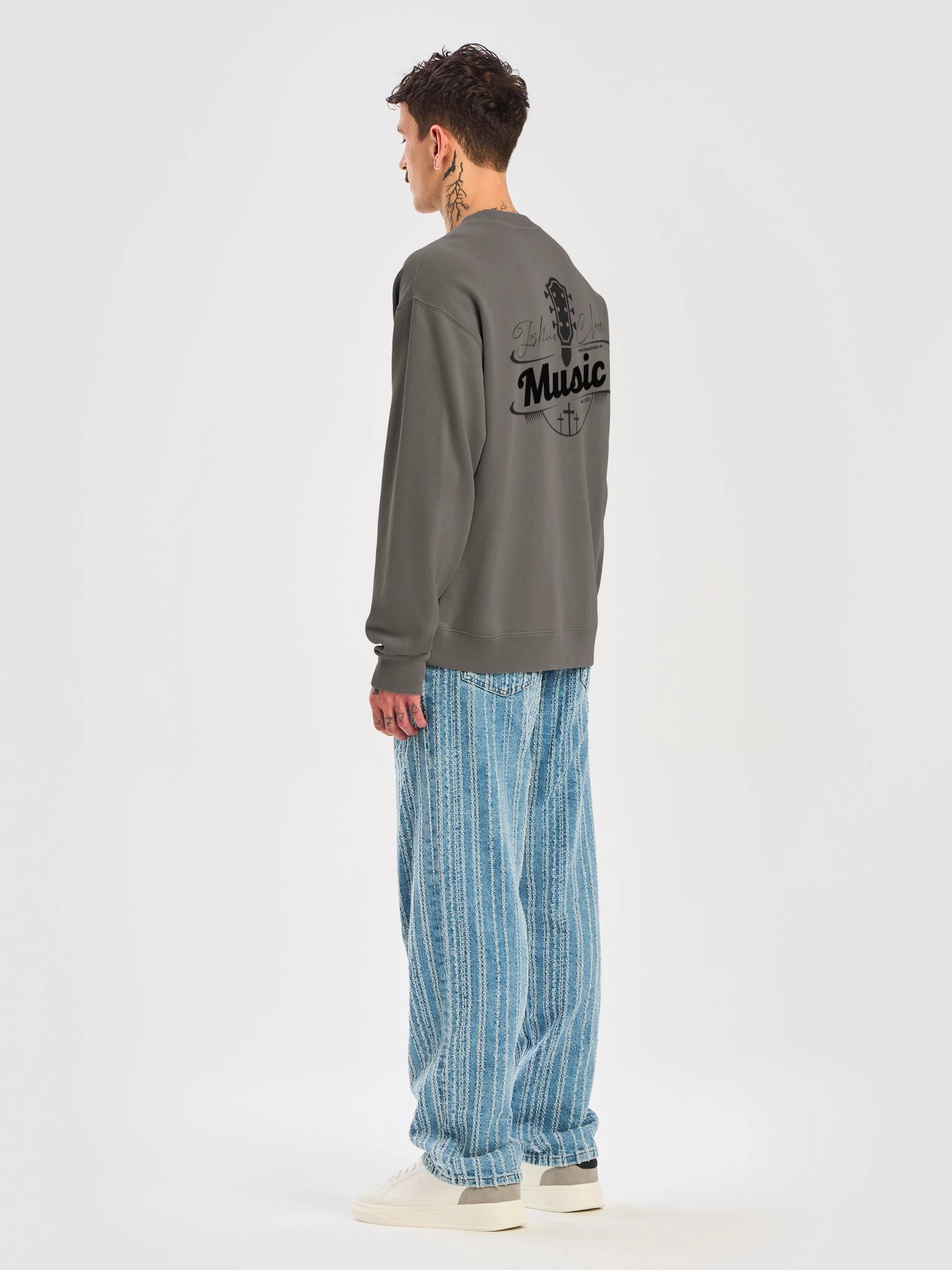 Joshua Clark Music Crewneck Sweatshirt product image (15)