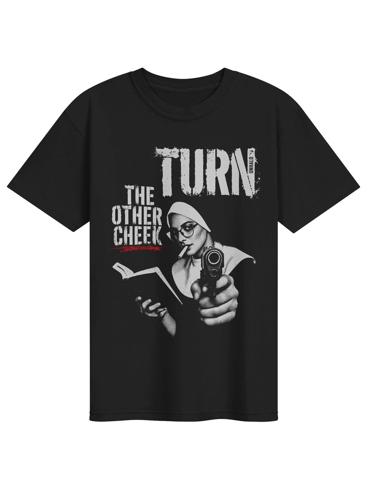 Turn the other cheek // Heavyweight Vintage Graphic Tee product image (1)