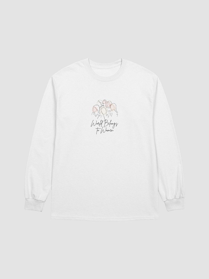 Women's Ultra Cotton Long Sleeve T-Shirt ULFB0148 product image (1)