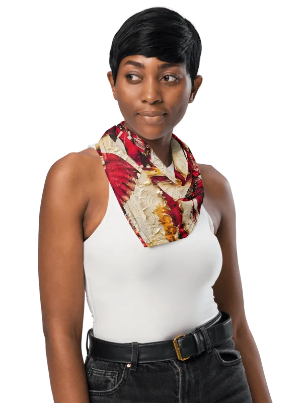 Crimson Red Elephant Bandana product image (1)