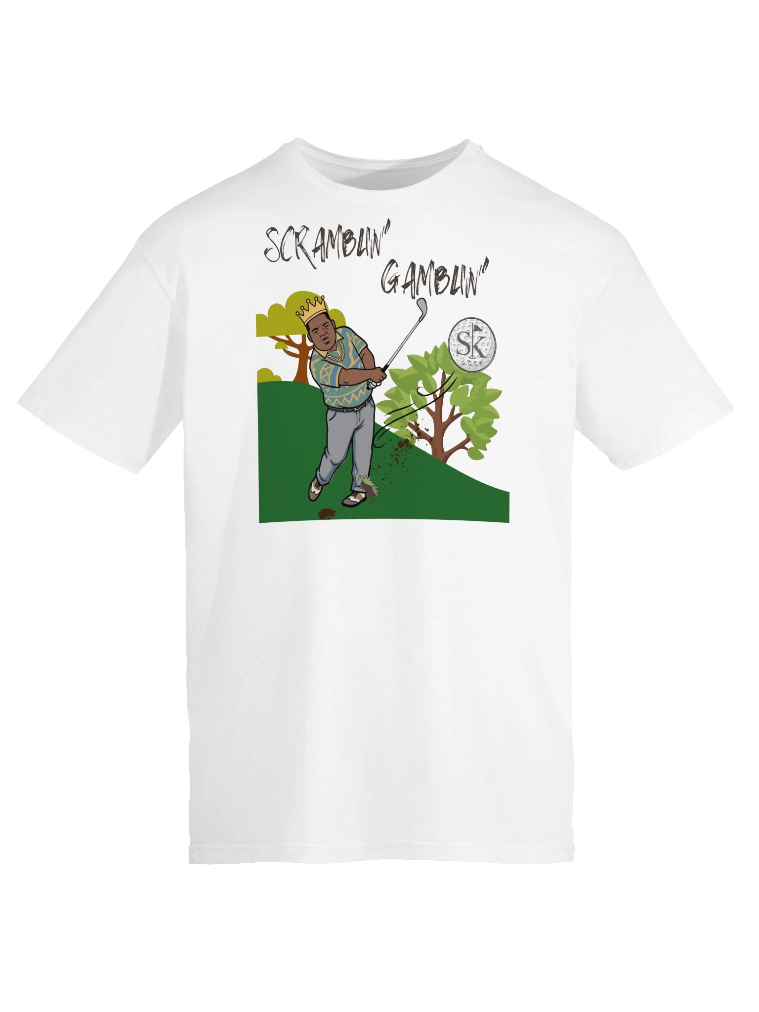 Scramblin' Gamblin' — Music-Inspired Golf T-Shirt product image (5)