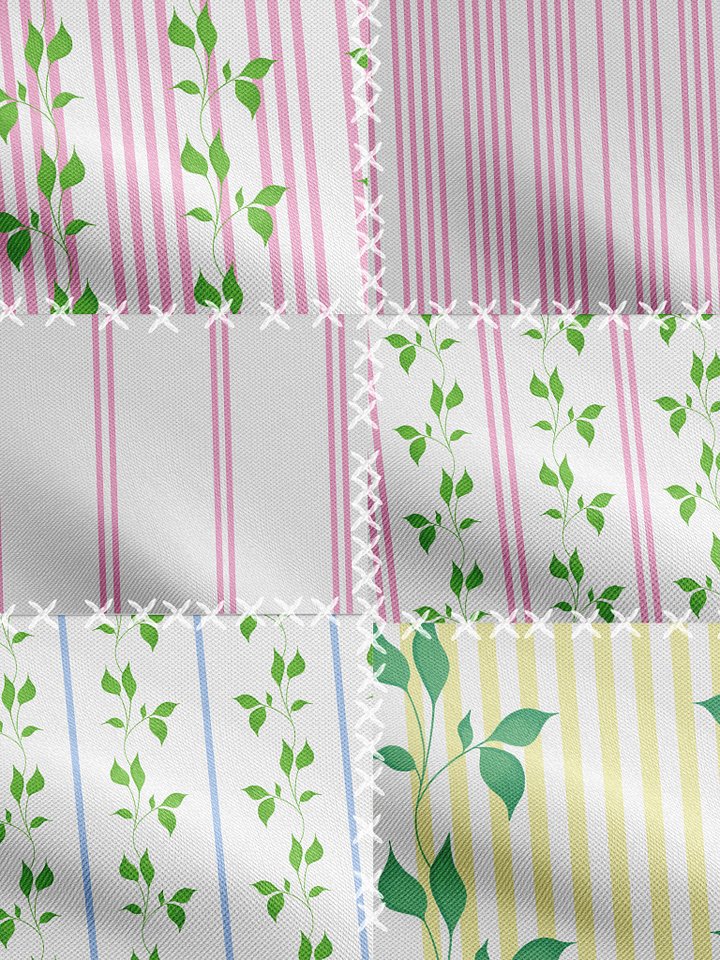 Flowers x geometric shapes patterns (Part 4) (Commercial License) product image (1)