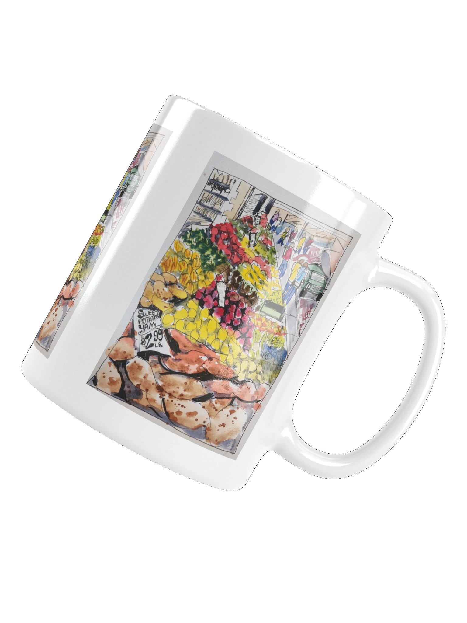 Pike Place Market - White Glossy Mug product image (6)
