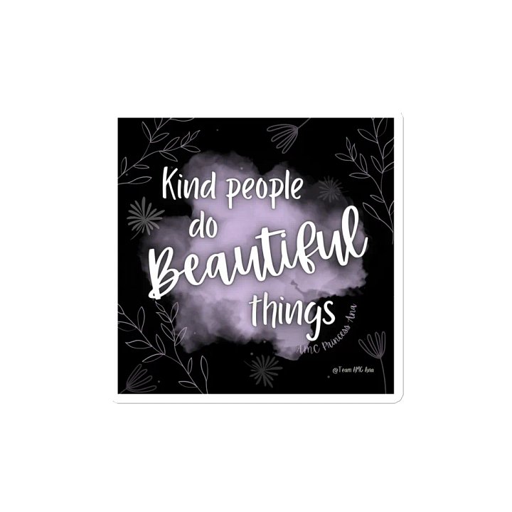 KPDBT - Black/Lavender Magnet product image (1)