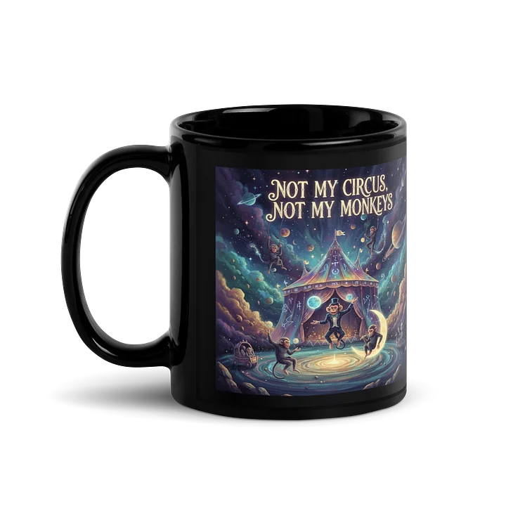Cosmic Circus -Black Mug product image (1)