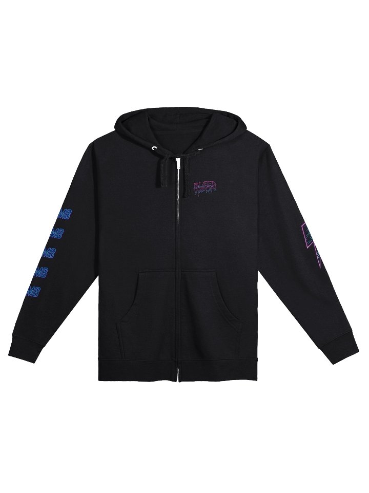 Bleed Neon Zip Up Hoodie product image (1)