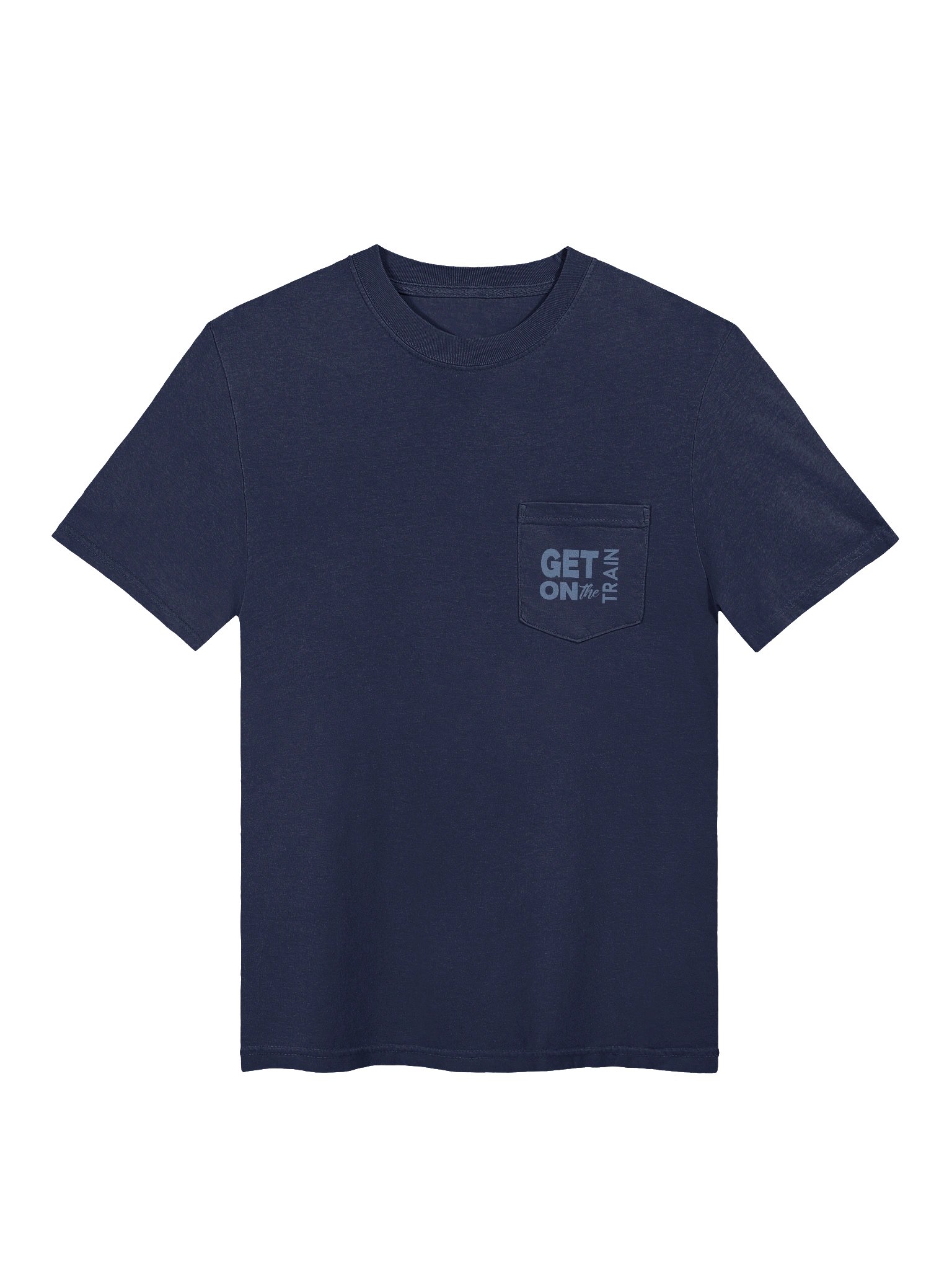 24hr Train Pocket Tee - Blue product image (2)