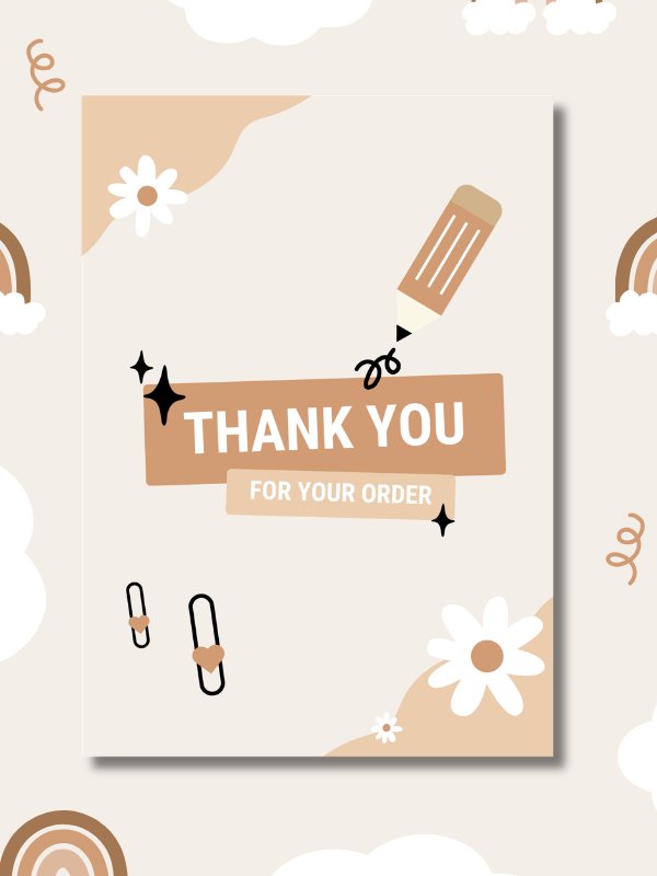 MRR/PLR Etsy Thank You Cards for Business product image (4)