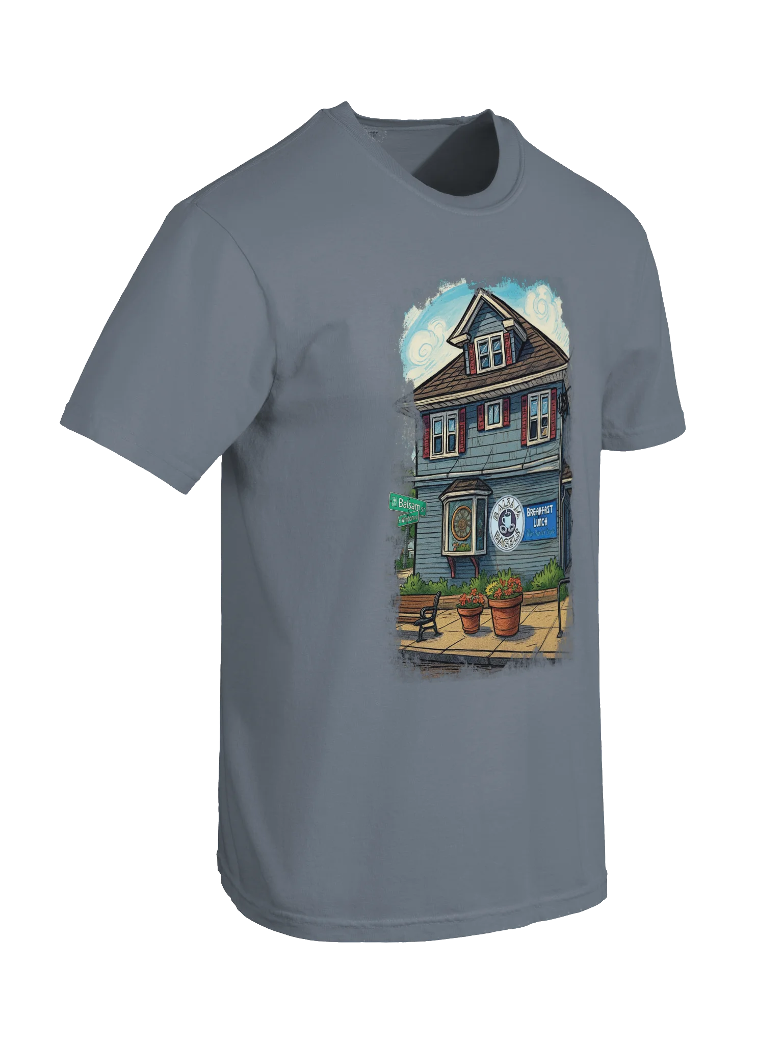 Balsam Bagels Caricature T-Shirt product image (6)