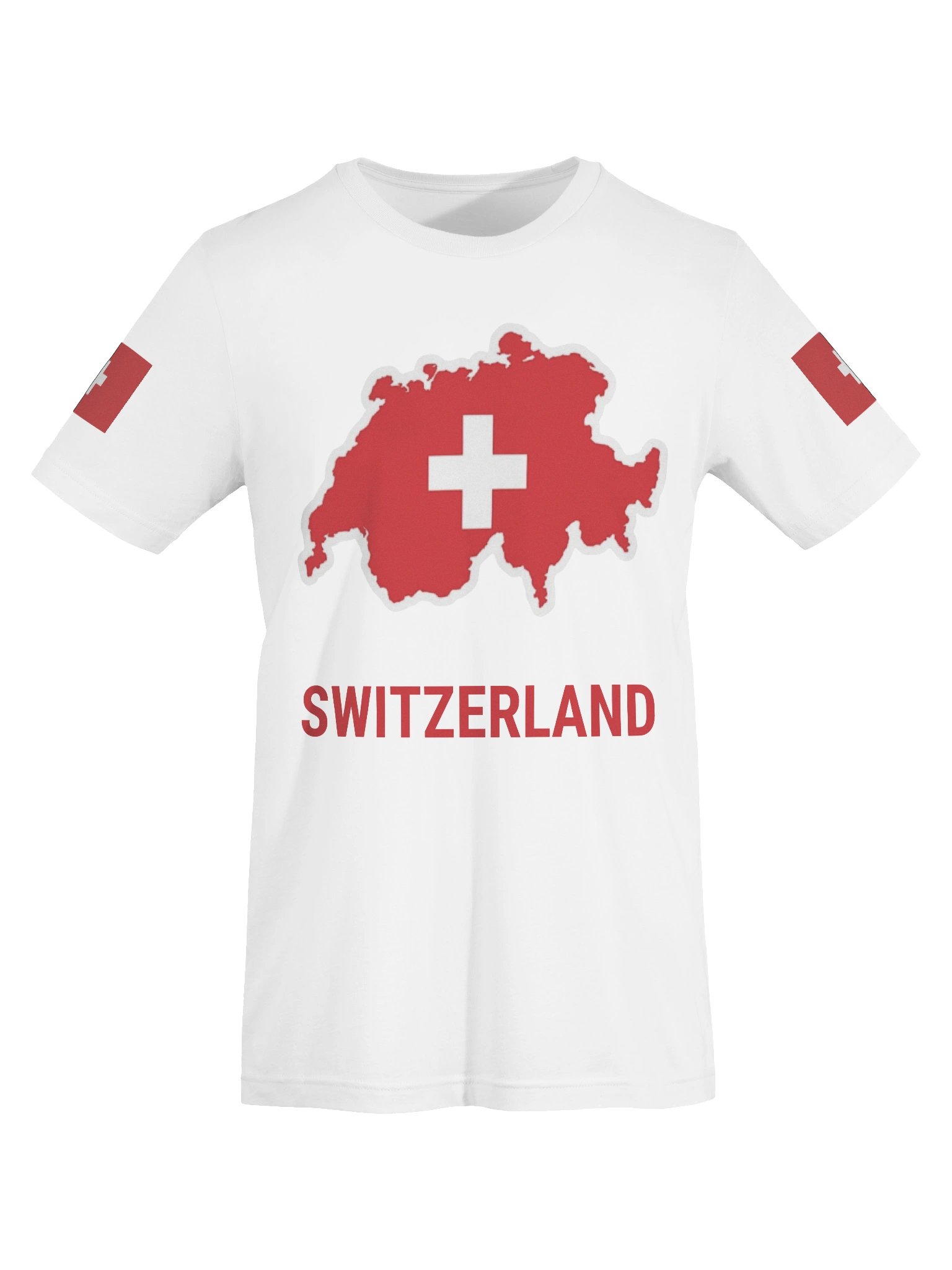 Switzerland 2026 World Cup Flag Tee - World Cup 2026 Map Edition - Premium Unisex T-Shirt product image (57)