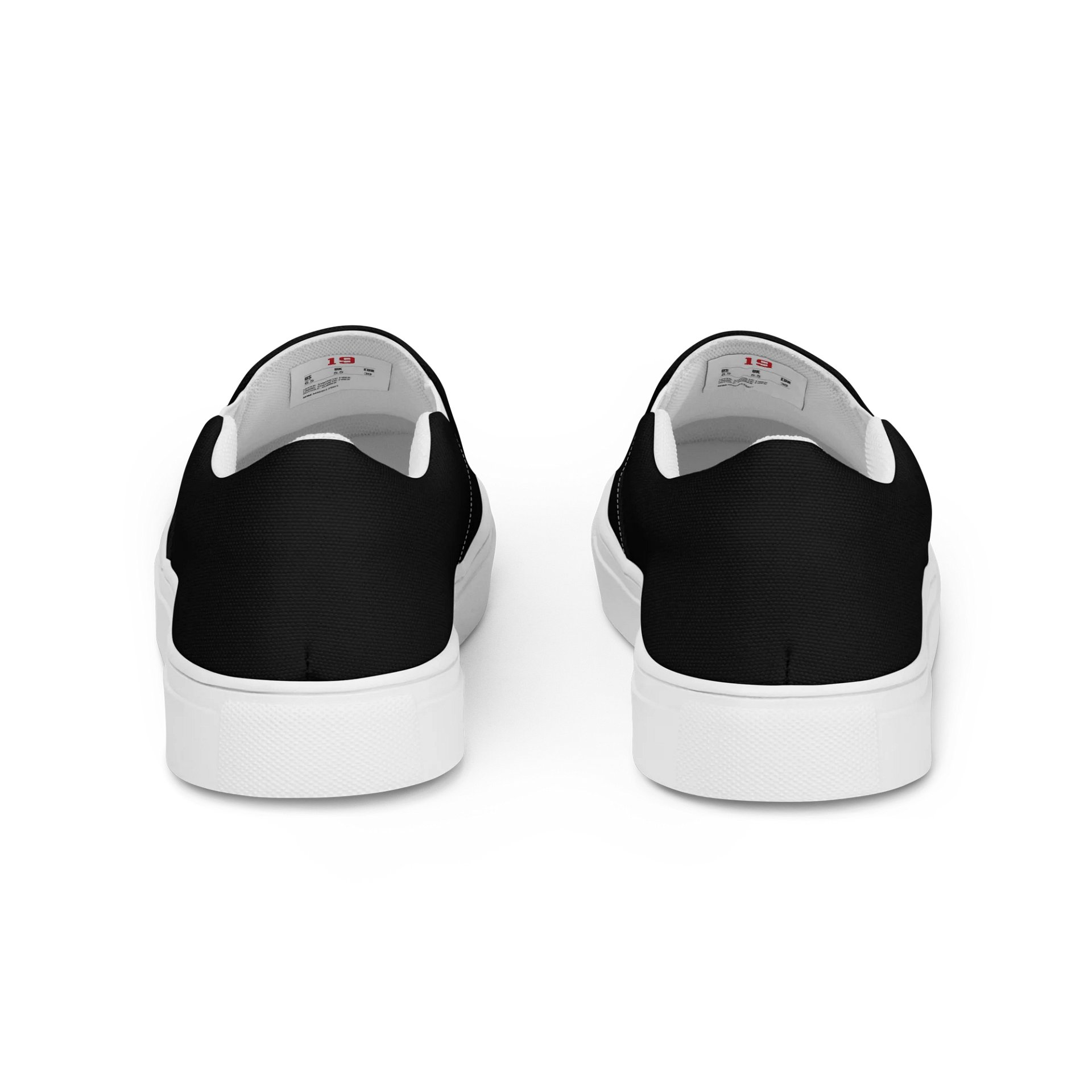 Red logo slip ons product image (4)