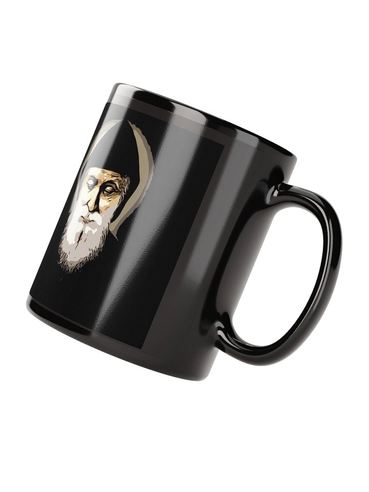 Saint Sharbel Simply Black Mug product image (2)