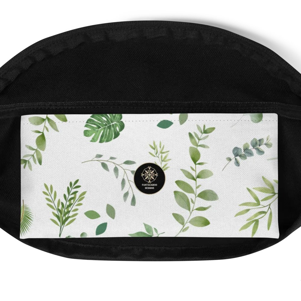 Leaves pattern belt bag / fanny pack product image (10)