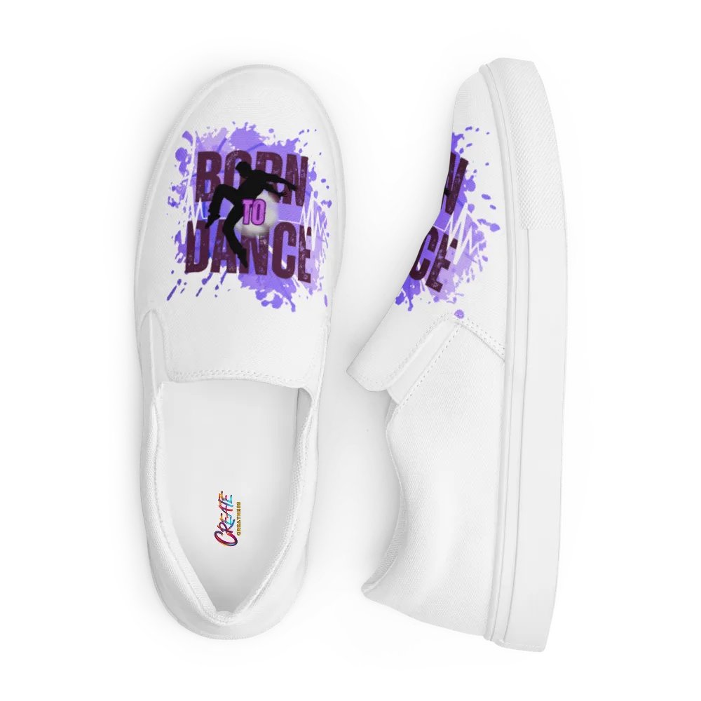 Born to Dance His Silhouette Women's Slip-Ons product image (11)