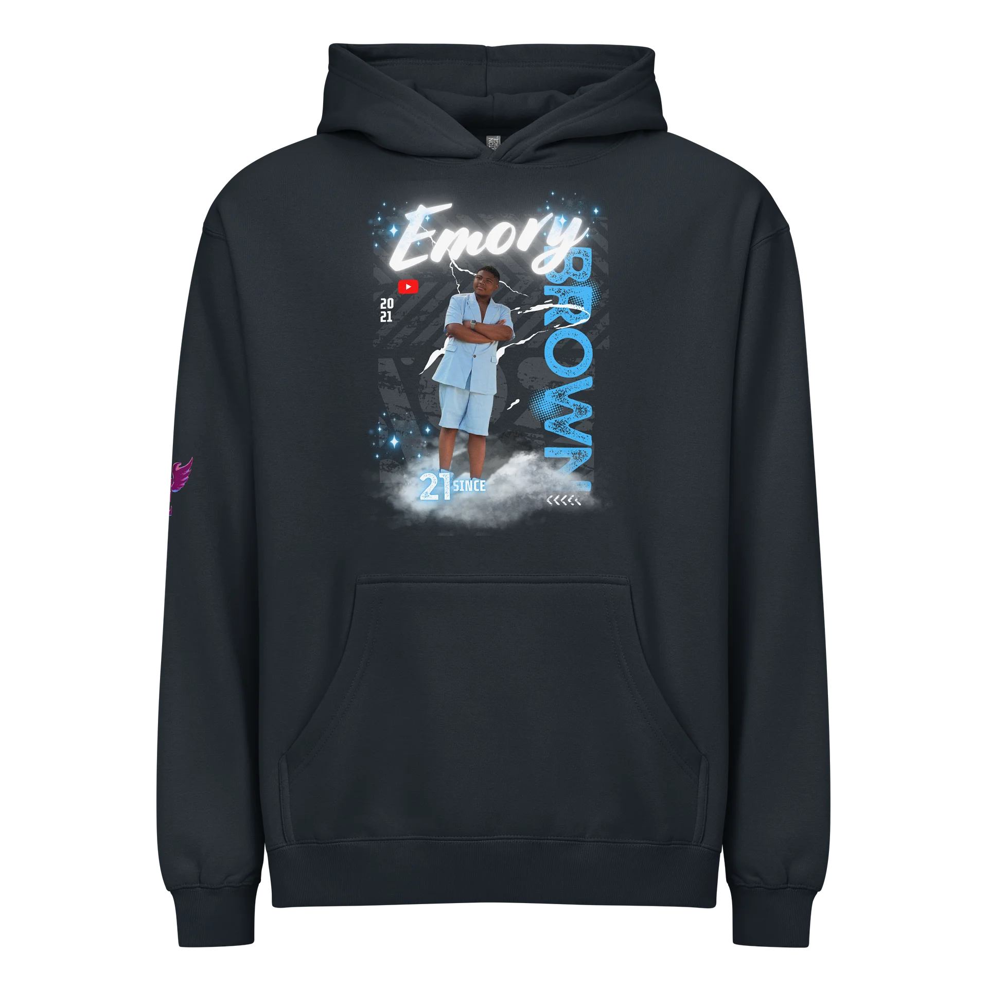 March 2026 Emory Brown Hoodie. product image (2)