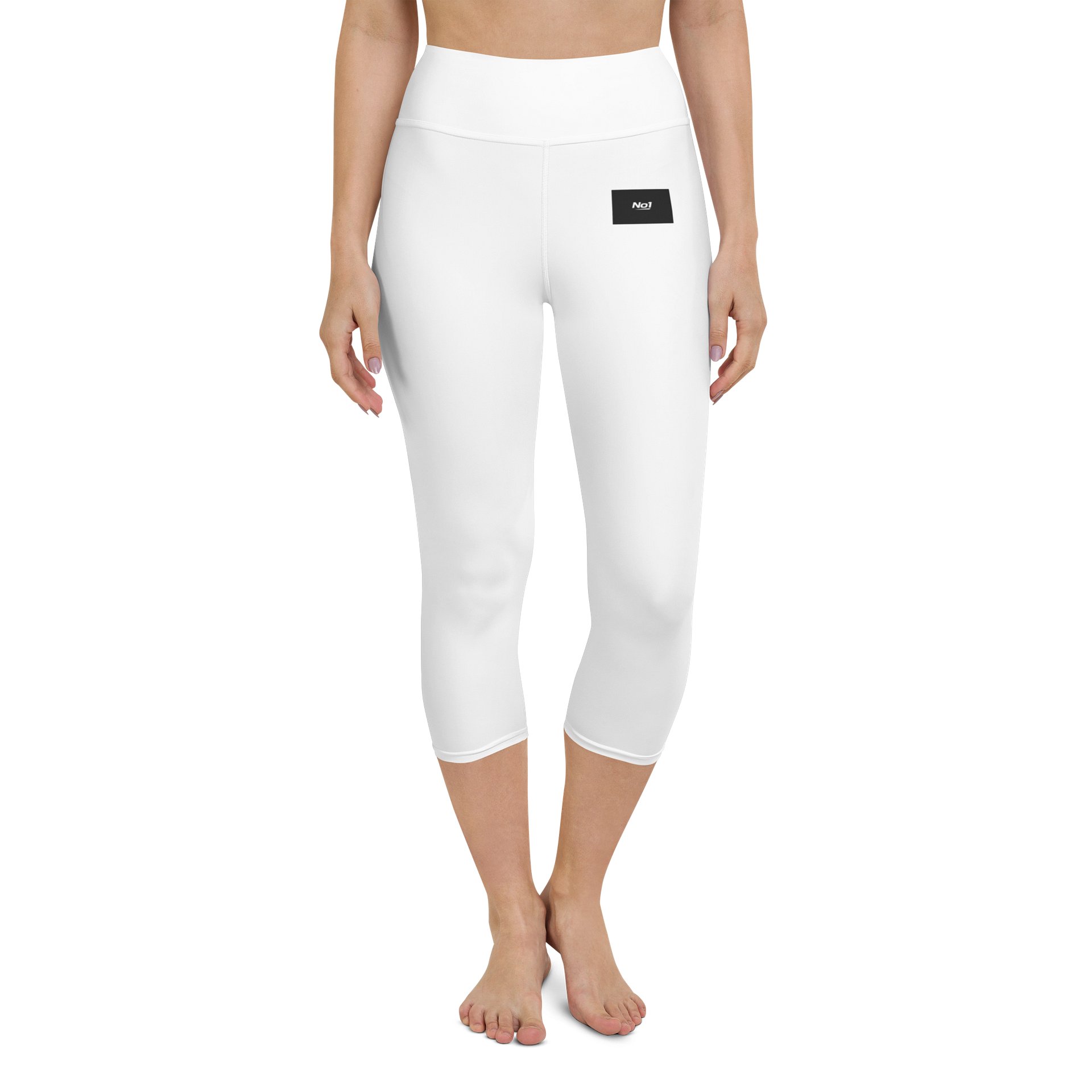 All-Over Print Yoga Capri Leggings BL product image (1)