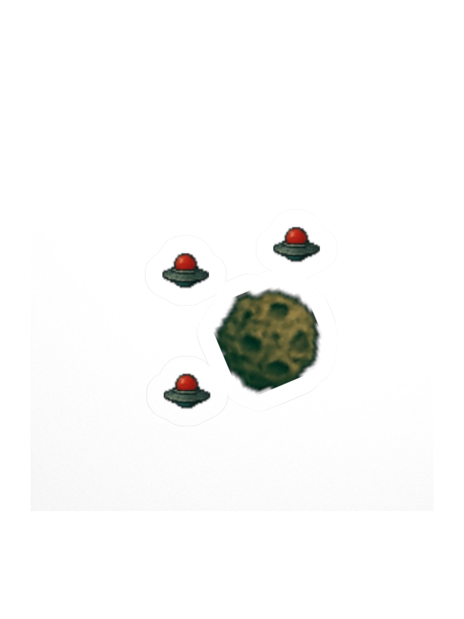 Meteor - Green w UFOs product image (1)