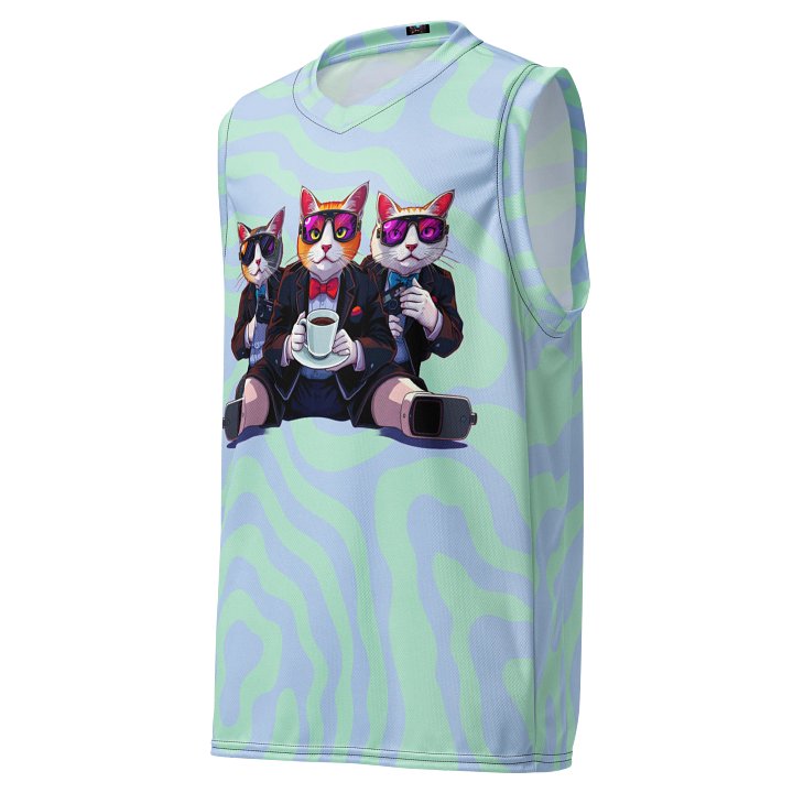 Unisex Basketball Jersey-Cool Beans & Cooler Cats product image (1)