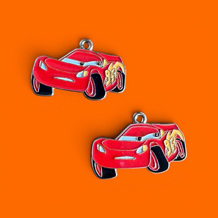 Lightening Race Car Whinny Winners Braid and Bridle Charms for Horses | Little Shop of Ponies product image (1)