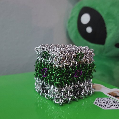 it's a stack of pancakes! jelly cube pancakes 🥞

this stack of three are each going to be a d6 die, and are just the very mid...
